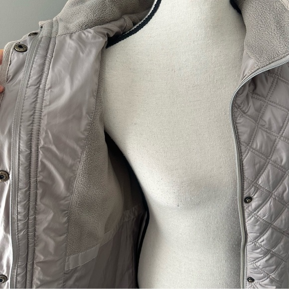 Lucky Brand Women’s Quilted Jacket Coat With Fleece - Picture 6 of 6